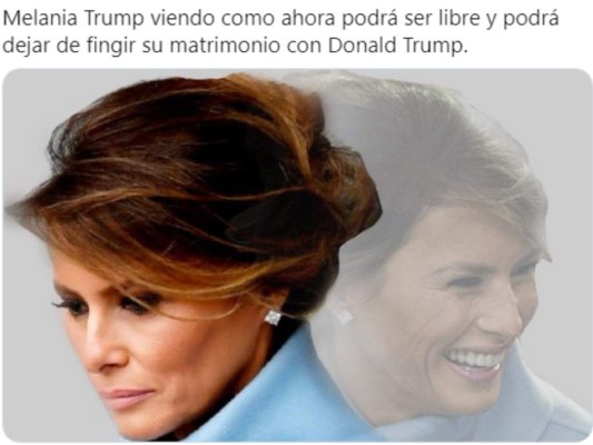 ¿Divorcio? Los memes de Melania se vuelven tendencia tras derrota de Trump