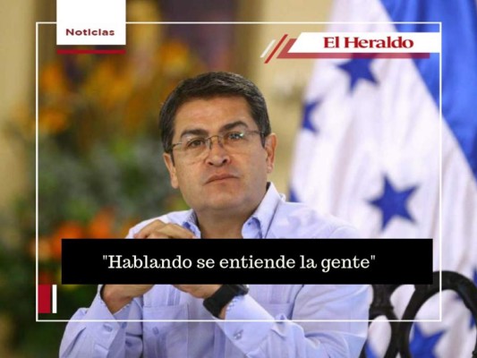 Fotos: Las frases que más repite en sus discursos Juan Orlando Hernández