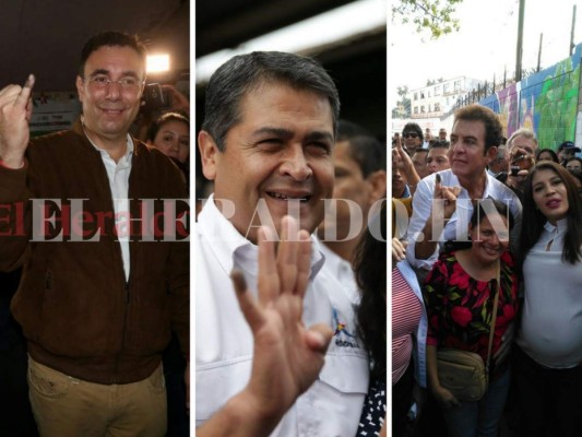 FOTOS: Así votaron las figuras políticas en distintos puntos de Honduras