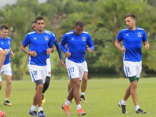 FOTOS: Olimpia entrena pensando en vencer a Saprissa por la ida de las semifinales de Liga Concacaf