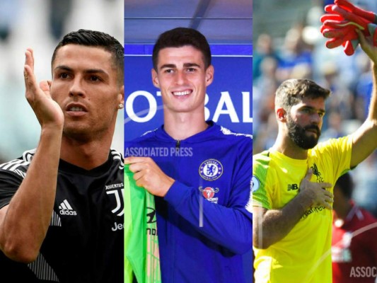 Los 10 fichajes más caros del mercado de inicio de temporada en Europa; Cristiano, Kepa y Alisson lideraron los traspasos