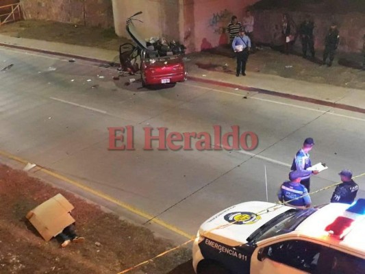 Así quedó el vehículo donde perdieron la vida dos mujeres tras fatal accidente de tránsito