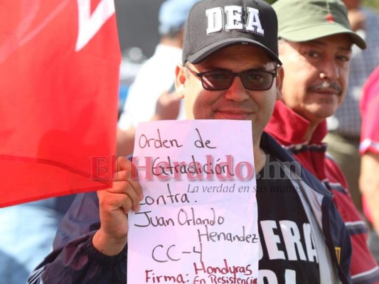 La inusual forma de Libre de protestar en el Día de la Independencia