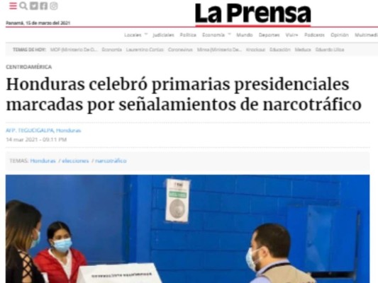 Así observó el mundo las elecciones primarias en Honduras