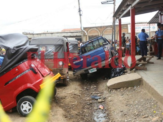 Las imágenes que no vio del accidente en la colonia Nueva Capital