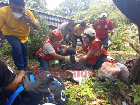 Las imágenes del aparatoso accidente que dejó varios heridos en la carretera al sur