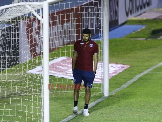 Motagua y Comunicaciones ya están en la cancha del estadio Doroteo Flores