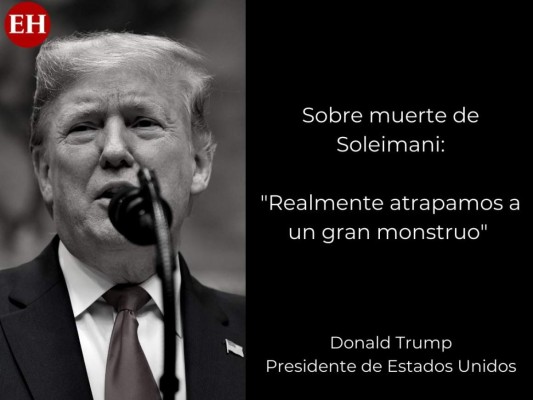 Las frases de Donald Trump sobre las duras sanciones contra Irán