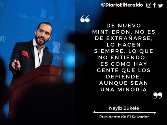 Las frases de Bukele en medio de crisis constitucional en El Salvador