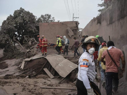 Las desgarradoras imágenes que dejó la erupción del volcán de Fuego en Guatemala