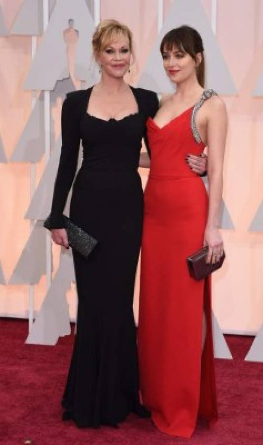 Deslumbrantes bajo la lluvia en los Oscar 2015