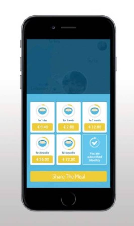 Aplicación contra el hambre, es un éxito viral