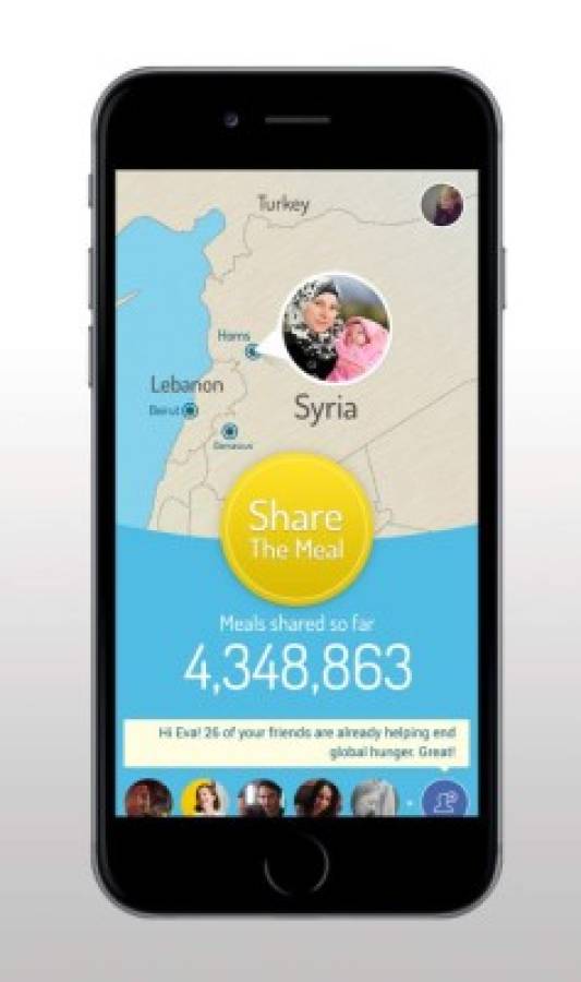 Aplicación contra el hambre, es un éxito viral