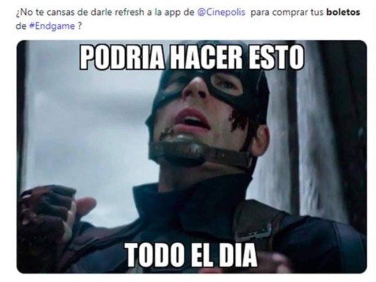 Avengers: Edgame y los mejores memes que ocasionó la caótica compra de entradas para el estreno de la película