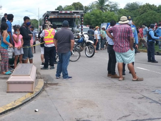 Las dramáticas imágenes de la brutal colisión en Choluteca