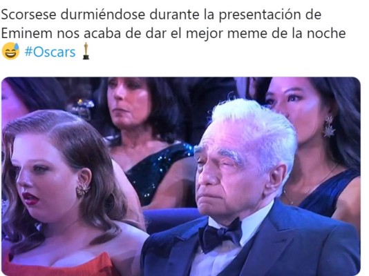 Famosos son blanco de memes tras la presentación de Eminem en los Oscar