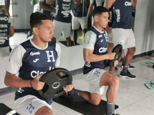 FOTOS: Selección de Honduras entrena previo a los duelos de la Liga de Naciones  