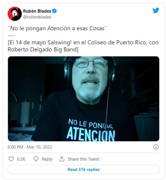 El rap de Rubén Blades deja imperdibles memes contra J Balvin