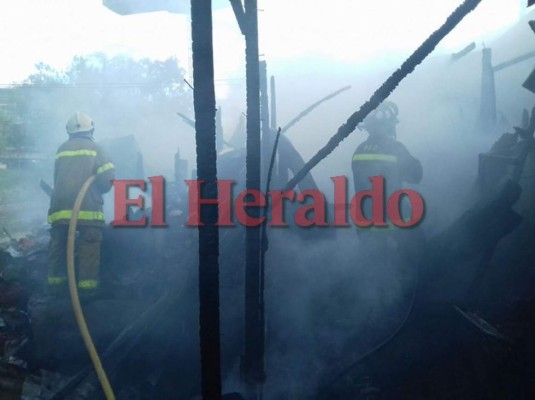 Las imágenes que dejó el incendio en los mercados de Comayagüela