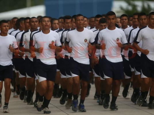 Así es el día a día de los futuros policías de Honduras  