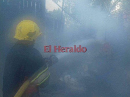 Las imágenes que dejó el incendio en los mercados de Comayagüela