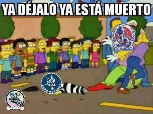 Con crueles memes hacen trizas a Motagua tras perder el clásico ante Olimpia