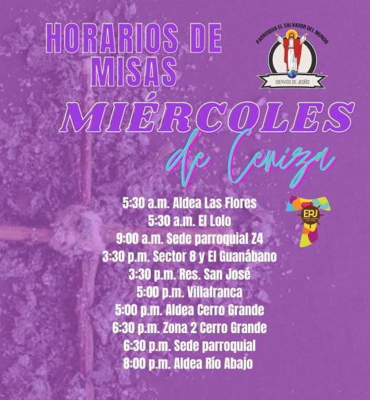 Con devoción y fe: Así se celebra el Miércoles de Ceniza en Honduras