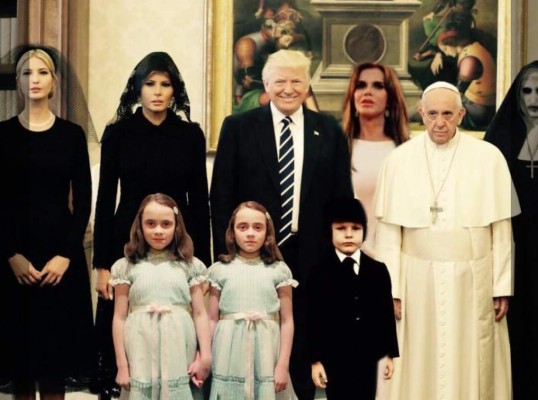 Los chistosos memes que dejó el encuentro entre Trump y el papa Francisco