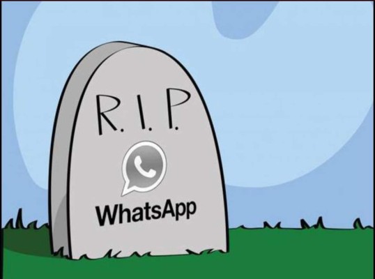 Los memes tras la caída mundial de WhatsApp