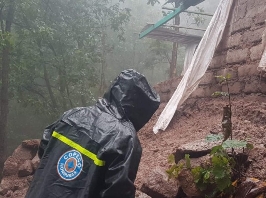 ﻿Fotos: Daños provocados por las fuertes lluvias en el territorio hondureño