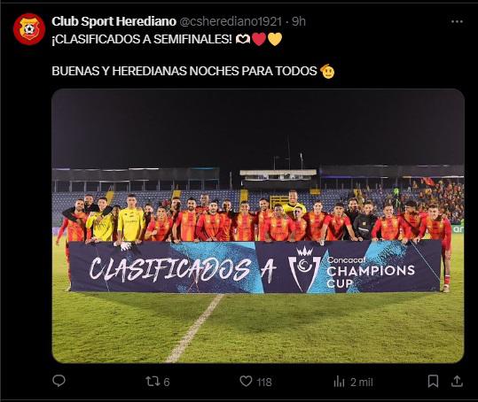 Esto dicen medios de Costa Rica tras eliminación de Herediano a Motagua