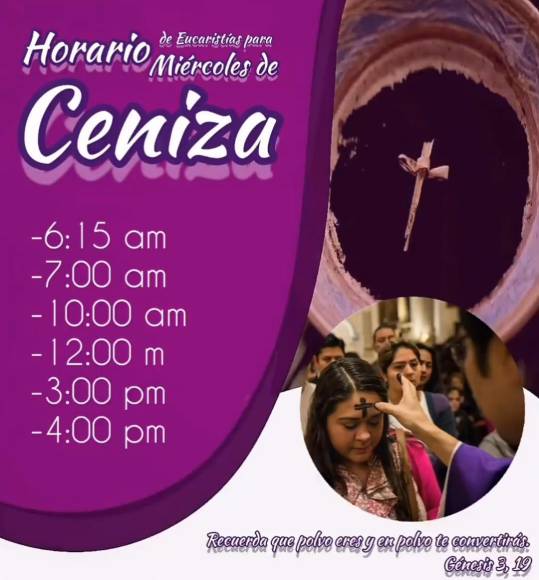 Con devoción y fe: Así se celebra el Miércoles de Ceniza en Honduras