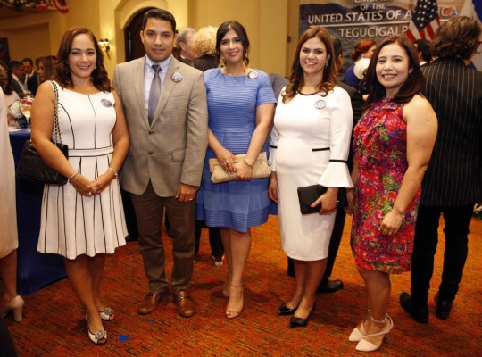 FOTOS: Los invitados a la fiesta de Independencia que celebró la Embajada de EEUU en Tegucigalpa