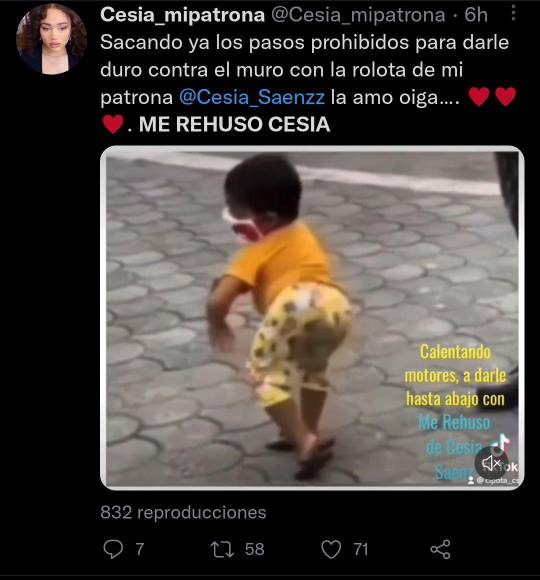 ¡Una locura! Fans de Cesia Sáenz comparten memes tras estreno del sencillo “Me rehúso”