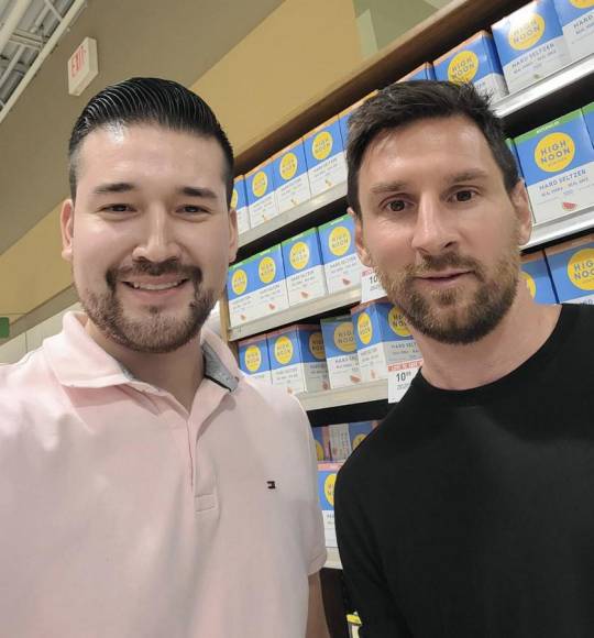 Messi es captado de compras en un supermercado de Miami