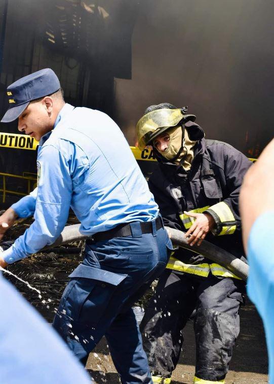 Primeras imágenes de los daños tras pavoroso incendio en El Prado