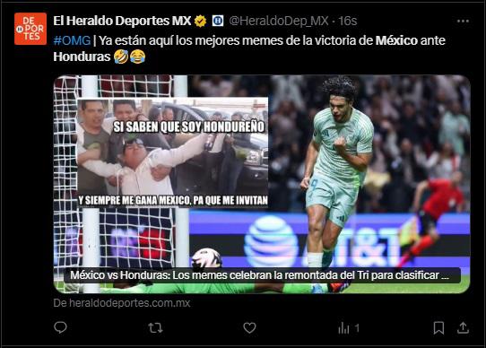 Así reaccionaron medios de México tras goleada a Honduras en Toluca