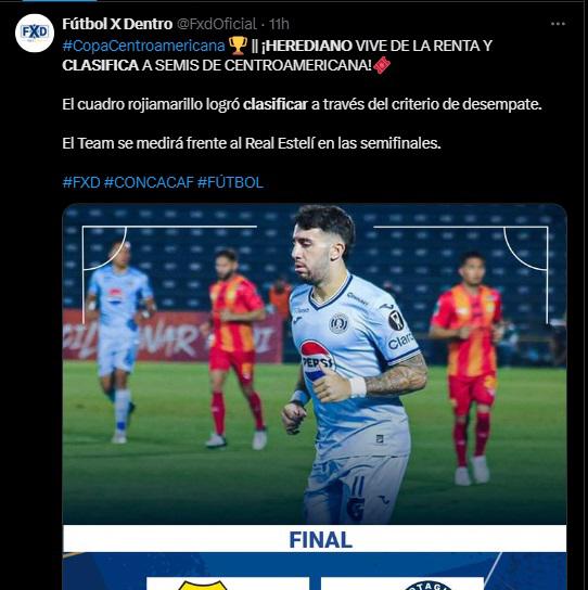 Esto dicen medios de Costa Rica tras eliminación de Herediano a Motagua