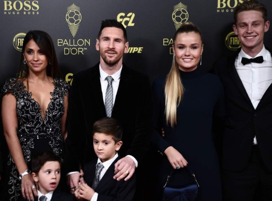 Balón de Oro 2019: Así llegó Leo Messi junto a su familia a la gala en París