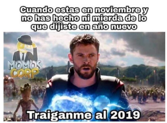 Los memes para enviar a tus amigos en Año Nuevo