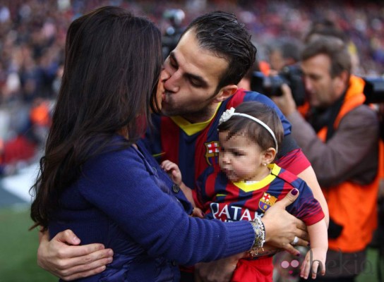 Fotos: Los besos más apasionados de los futbolistas y sus parejas