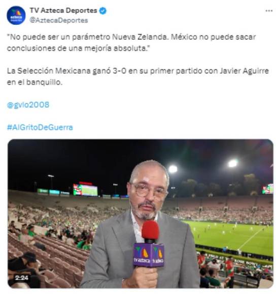 Faitelson molesto: Lo que dicen medios tras juego de México ante Nueva Zelanda