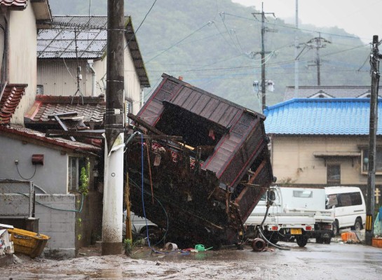 En imágenes: Decenas de muertos y desaparecidos en Japón por las lluvias torrenciales   