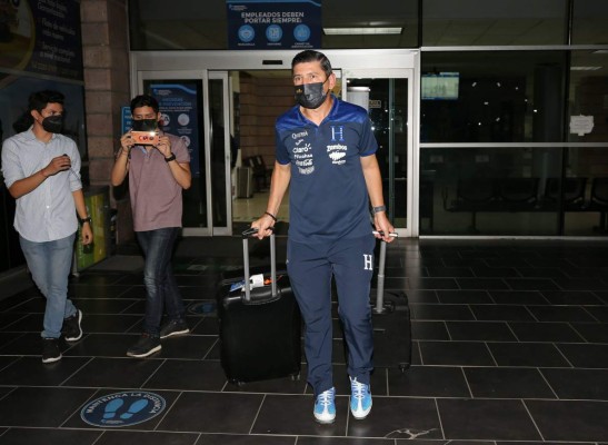 Resto del plantel de la Selección de Honduras llegó al aeropuerto Toncontín tras participar en Copa Oro 2021