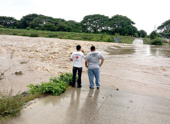 Lluvias dejan inundaciones en sur de Honduras