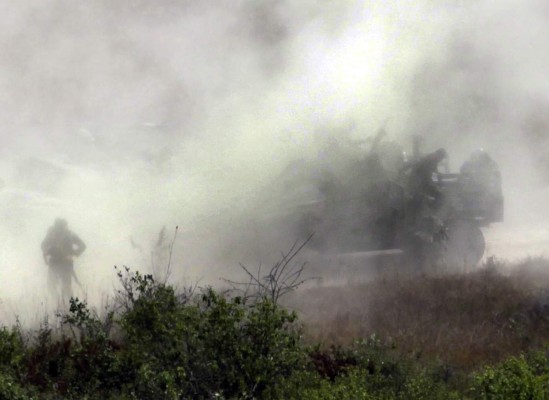 Así se accidentaron militares durante maniobras de aniversario