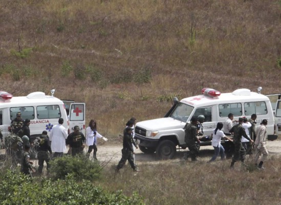 Así se accidentaron militares durante maniobras de aniversario