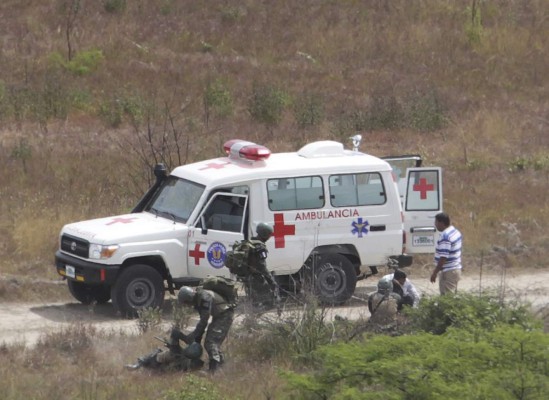 Así se accidentaron militares durante maniobras de aniversario