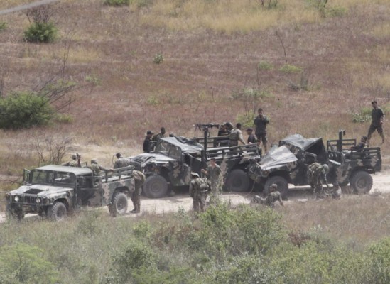 Así se accidentaron militares durante maniobras de aniversario