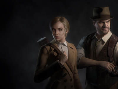 El personaje de Jodie Comer en la nueva versión del juego de terror Alone in the Dark. David Harbour también estelariza.